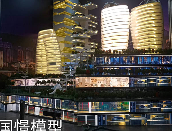 慈溪市建筑模型